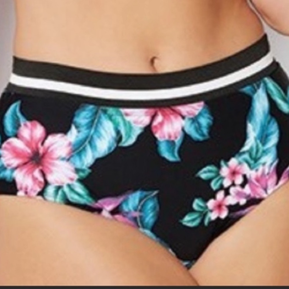 High wasited swim bottoms